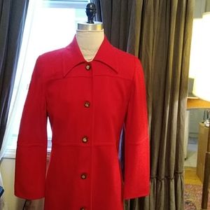 Red coat